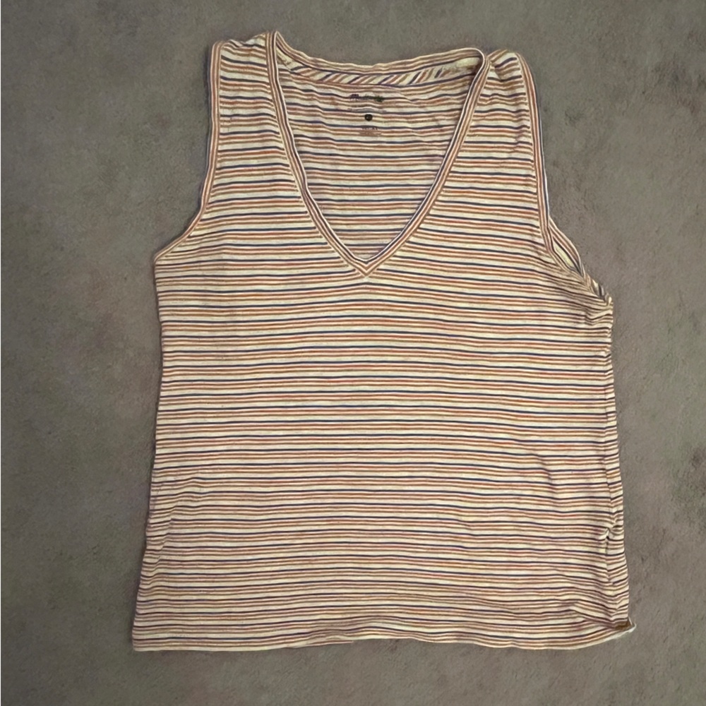 Madewell Striped Color Tank